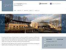 Tablet Screenshot of gwp-architects.co.uk